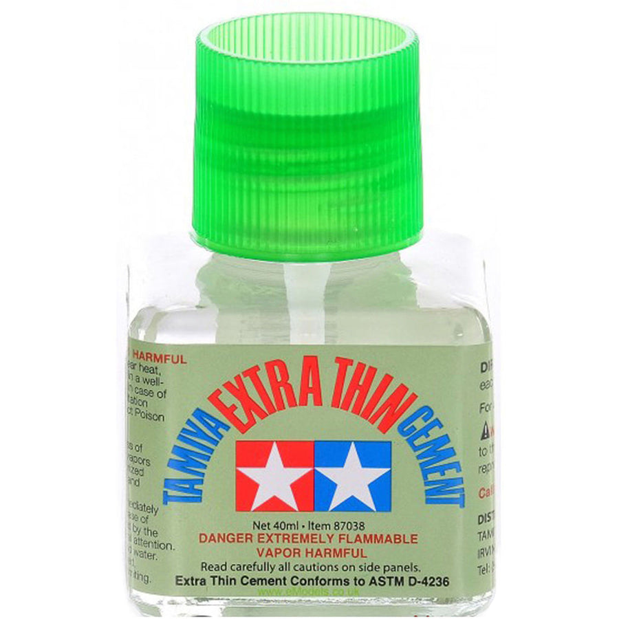 Tamiya 87038 - TAMIYA CEMENT 40ML EXTRA THIN