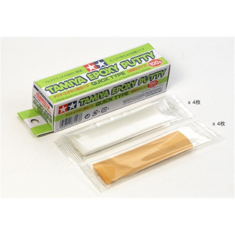 Tamiya 87143 - TAMIYA EPOXY PUTTY QUICK 100gm