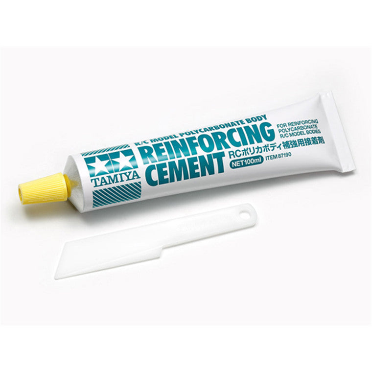 Tamiya 87190 - TAMIYA REINFORCING  CEMENT GREAT W/54792 MESH TAPE