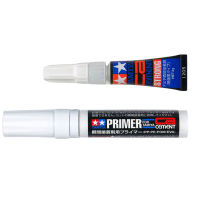 Tamiya 87211 - TAMIYA CA CEMENT AND PRIMER PP/PE/POM/EVA