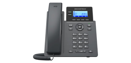 Grandstream Networks GRP2602W - Grandstream GRP2602W 2 Lines 4 SIP Account Dual Band 802.11ac Wi-Fi IP Phone