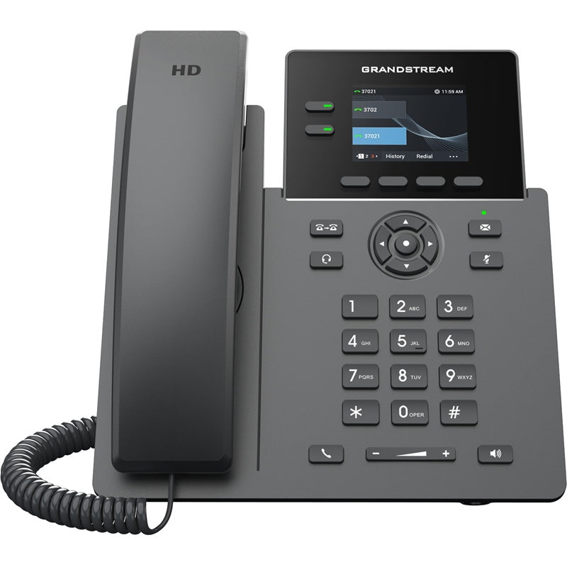Grandstream Networks GRP2610 - Grandstream GRP2610 2 Lines, 2 SIP Accounts, 2.4 in Colour Screen