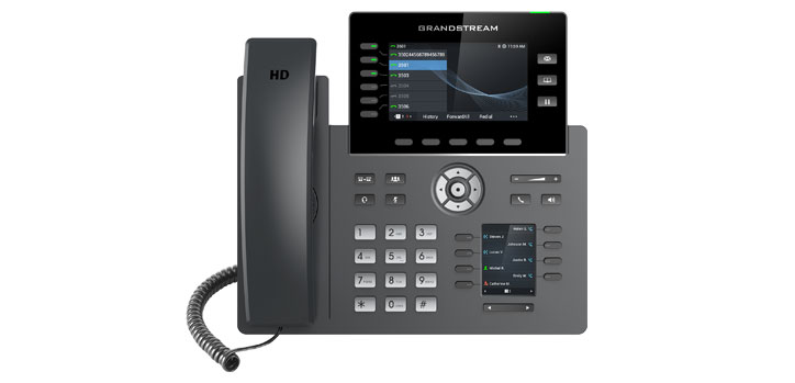 Grandstream Networks GRP2616 - Grandstream GRP2616 6 Lines 6 SIP Accounts PoE with GigE