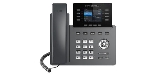 Grandstream Networks GRP2624 - Grandstream GRP2624 8 lines, Gigabit, WiFi/BT, Colour Screen IP Phone with Dual Band 802.11ac Wi-Fi