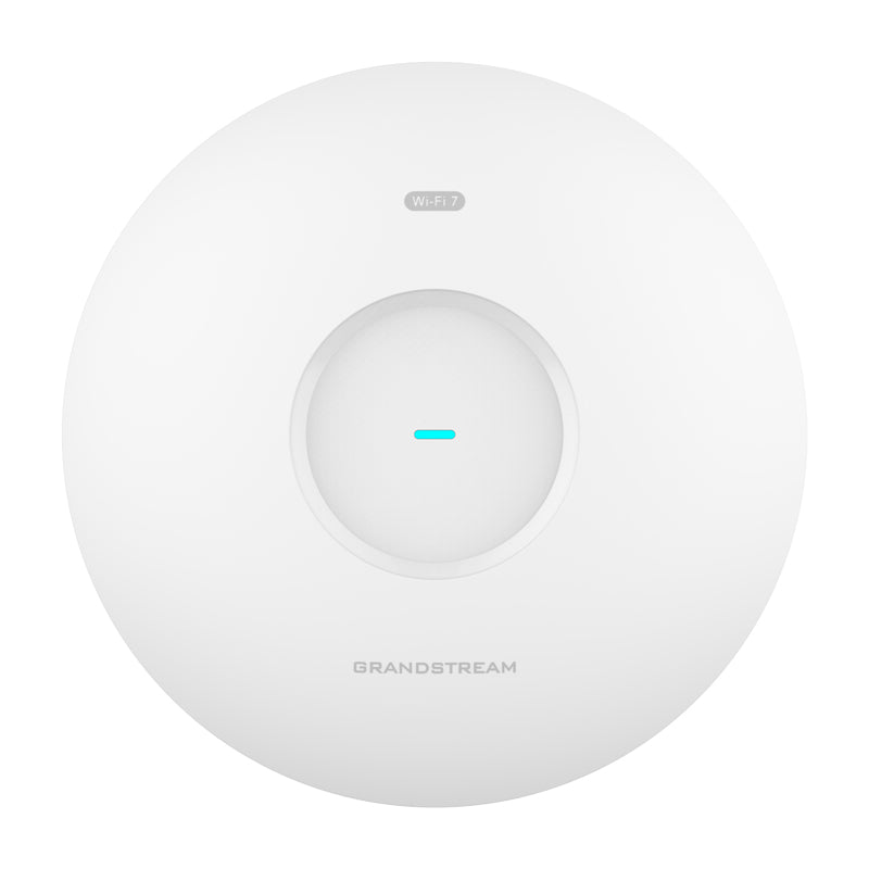 Grandstream Networks GWN7674 - Grandstream GWN7674 2x4x4 Tri-Band WiFi 7 Indoor AP, 1 x 10 GbE, 1 x 2.5 GbE, BLE
