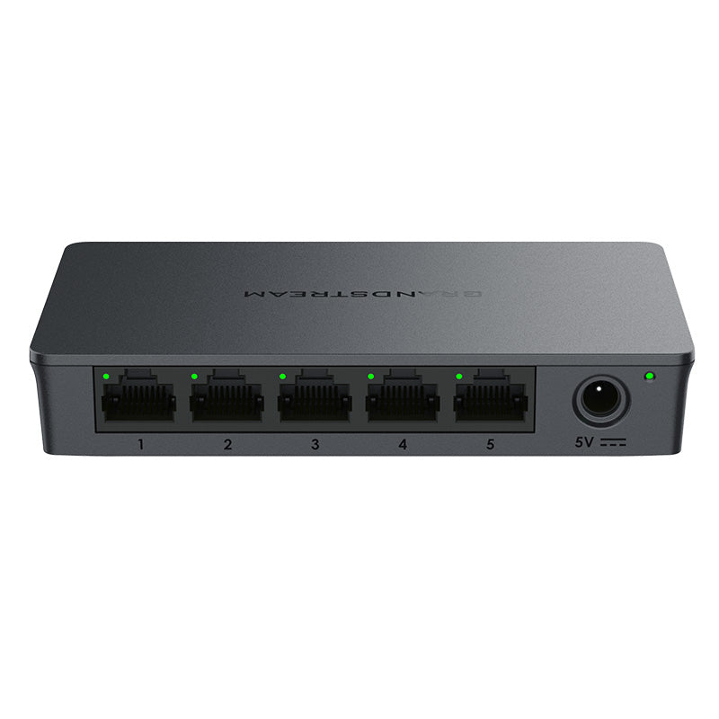 Grandstream Networks GWN7700 - Grandstream GWN7700 5 Port Gigabit Unmanaged Ethernet Switch