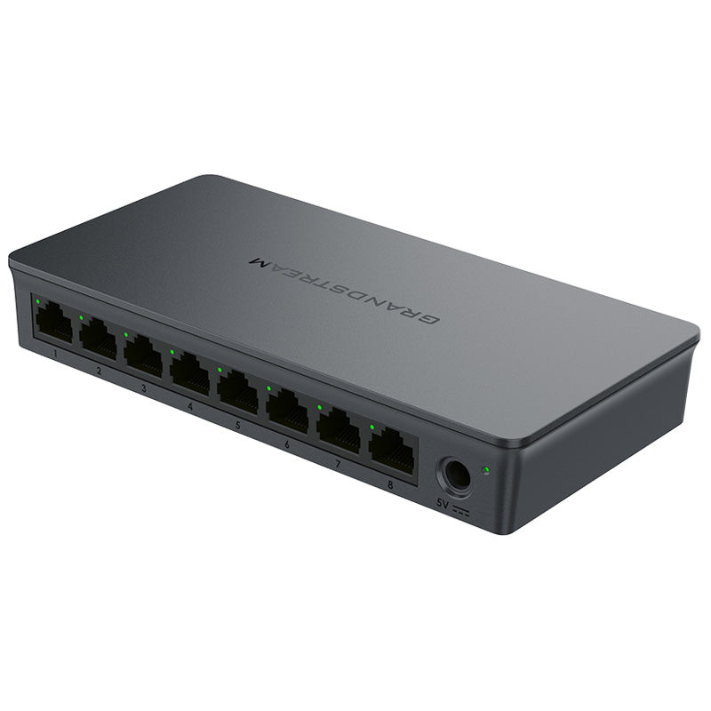 Grandstream Networks GWN7701 - Grandstream GWN7701 8 Port Gigabit Unmanaged Ethernet Switch