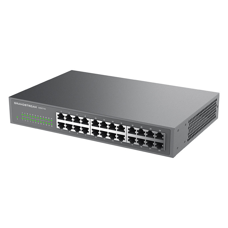 Grandstream Networks GWN7703 - Grandstream GWN7703 24 Port Gigabit Unmanaged Network Switch