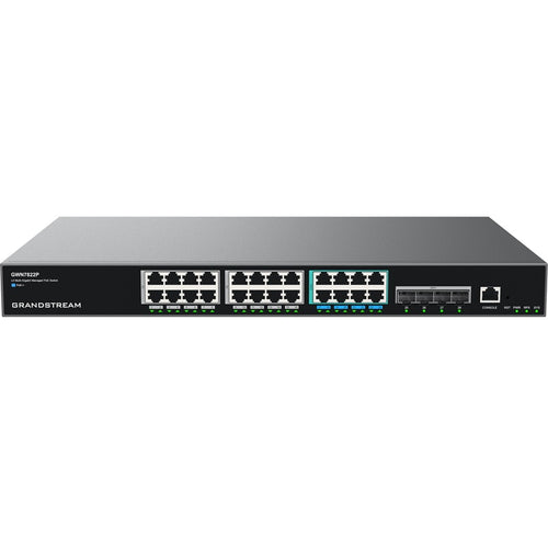 GWN7822P - Grandstream Networks GWN7822P - Grandstream GWN7822P Enterprise Layer 3 Managed Multi-Gigabit PoE Network Switch, 8 x 2.5 GigE PoE++, 4 x 10G SFP+, 16 x GigE PoE