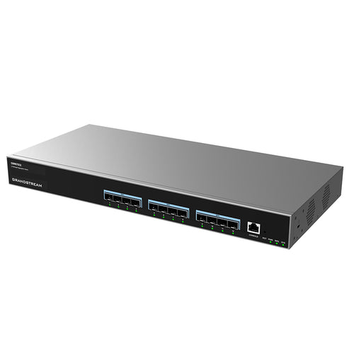 GWN7832 - Grandstream Networks GWN7832 - Grandstream GWN7832 Enterprise Layer 3 Managed Aggregation Switch, 12 x SFP+, Redundant PSU Support