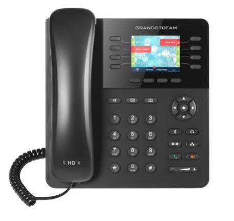 Grandstream Networks GXP2135 - Grandstream GXP2135 8 lines, 4 SIP accounts, Gigabit Ethernet, 32 virtual BLF/speed-dial keys