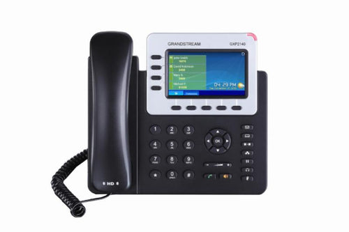 Grandstream Networks GXP2140 - Grandstream GXP2140 4 Line VoIP Phone with a 4.3 inch Colour LCD screen and HD audio