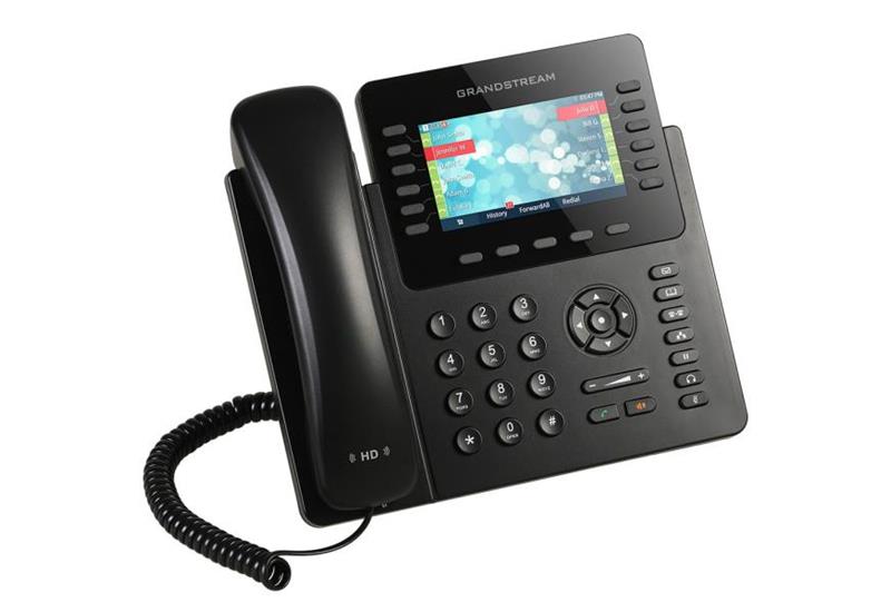 Grandstream Networks GXP2170 - Grandstream GXP2170 12 lines, 6 SIP accounts, 5 softkeys and 5-way voice conferencing, 48 BLF/speed-dial keys, 4.3 inch (480x272) color-screen LCD