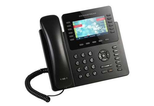 Grandstream Networks GXP2170 - Grandstream GXP2170 12 lines, 6 SIP accounts, 5 softkeys and 5-way voice conferencing, 48 BLF/speed-dial keys, 4.3 inch (480x272) color-screen LCD