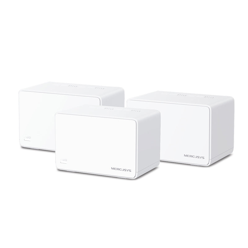 H80X-3 - Mercusys Halo H80X (3-Pack) AX3000 Whole Home Mesh WiFi 6 System