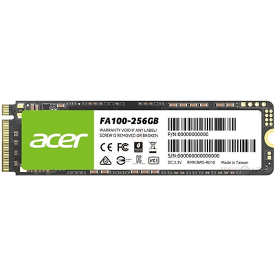 Acer FA100  256GB M.2 PCIe Gen3 x 4  NVME SSD