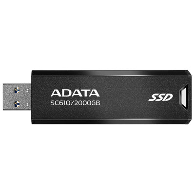 ADATA SC610 2TB Retractable USB Portable SSD