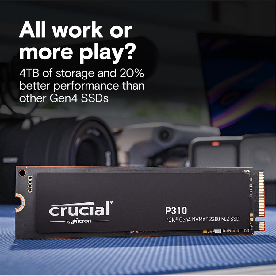 Crucial P310  2TB NVMe M.2 Gen4 Internal 2280 SSD