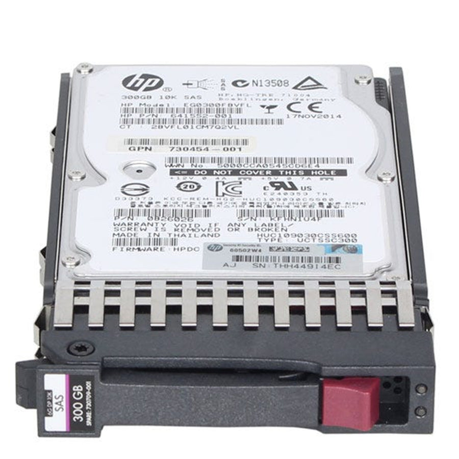 E2D55A - HP 300Gb SAS 6G 10K SFF ST HDD for P2000 G3