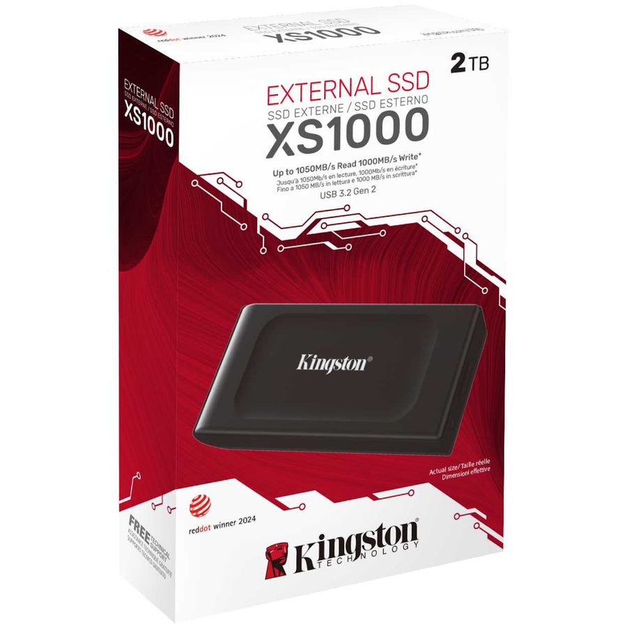 Kingston  SXS1000 2TB USB-C Portable SSD