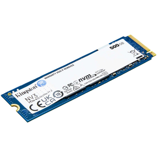 Kingston SNV3S/500G - 500G NV3 M.2 2280 PCIE 4.0 NVME SSD