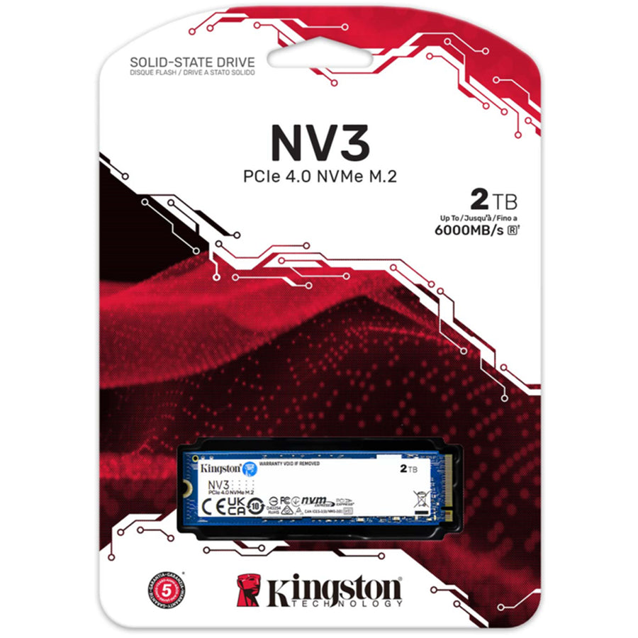 Kingston NV3  2TB M.2 NVMe Internal SSD