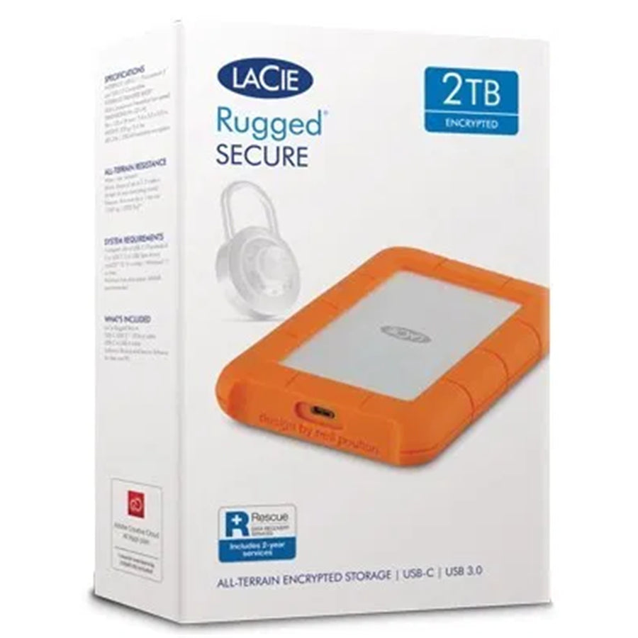 Seagate STFR2000403 - LACIE RUGGED SECURE 2TB USB-C