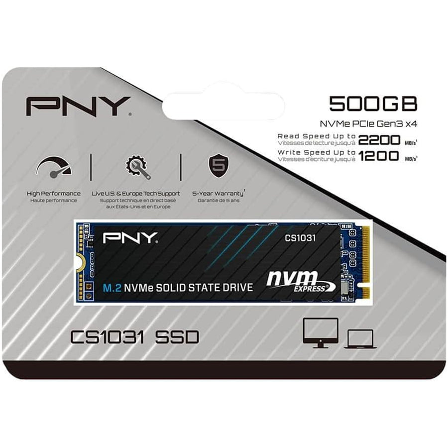 PNY  CS1031 500GB M.2 Internal SSD