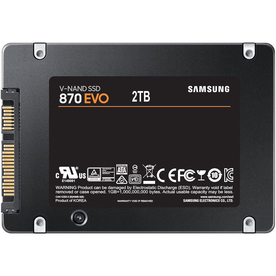 Samsung 870 EVO  2TB 2.5" Internal SSD