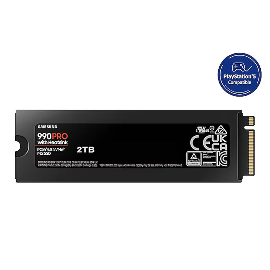 Samsung 990 Pro With Heatsink  2TB M.2 NVMe Internal SSD