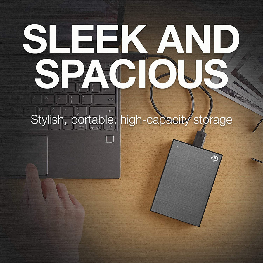 Seagate One Touch 1TB  Portable External HDD - Space Grey