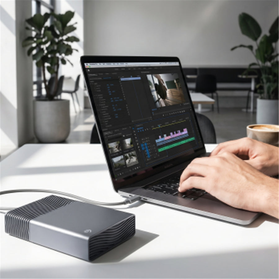 Seagate One Touch USB-C 16TB Desktop External Drive - Space Gray