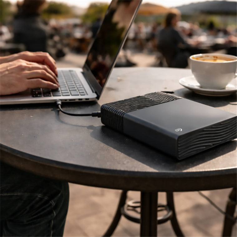 Seagate One Touch USB-C 20TB Desktop External Drive - Space Gray