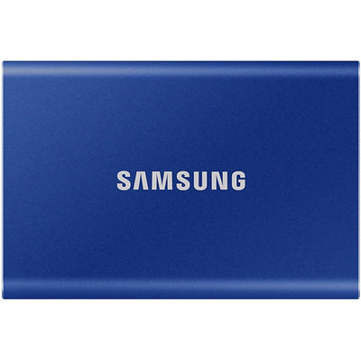 Samsung T7  2TB Portable External SSD - Indigo Blue