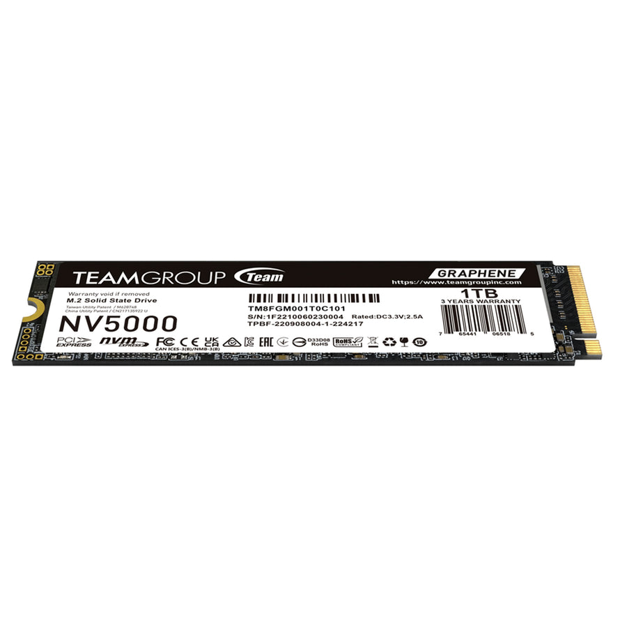 TeamGroup NV5000  1TB M.2 Gen4X4 Internal SSD
