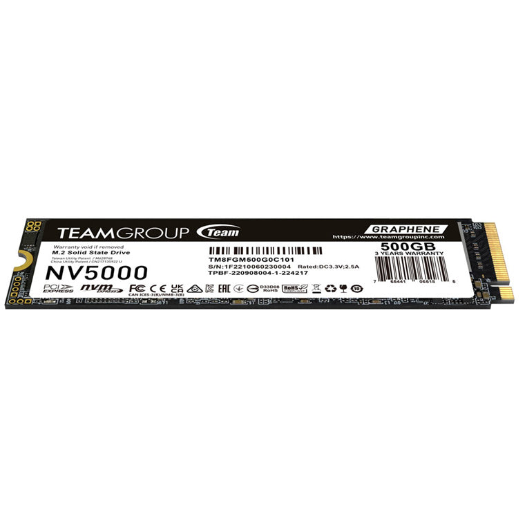 TeamGroup NV5000  500GB M.2 Gen4X4 Internal SSD
