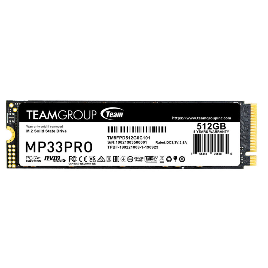 TeamGroup MP33 Pro  512GB M.2 Internal SSD 2280