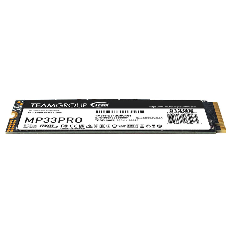 TeamGroup MP33 Pro  512GB M.2 Internal SSD 2280