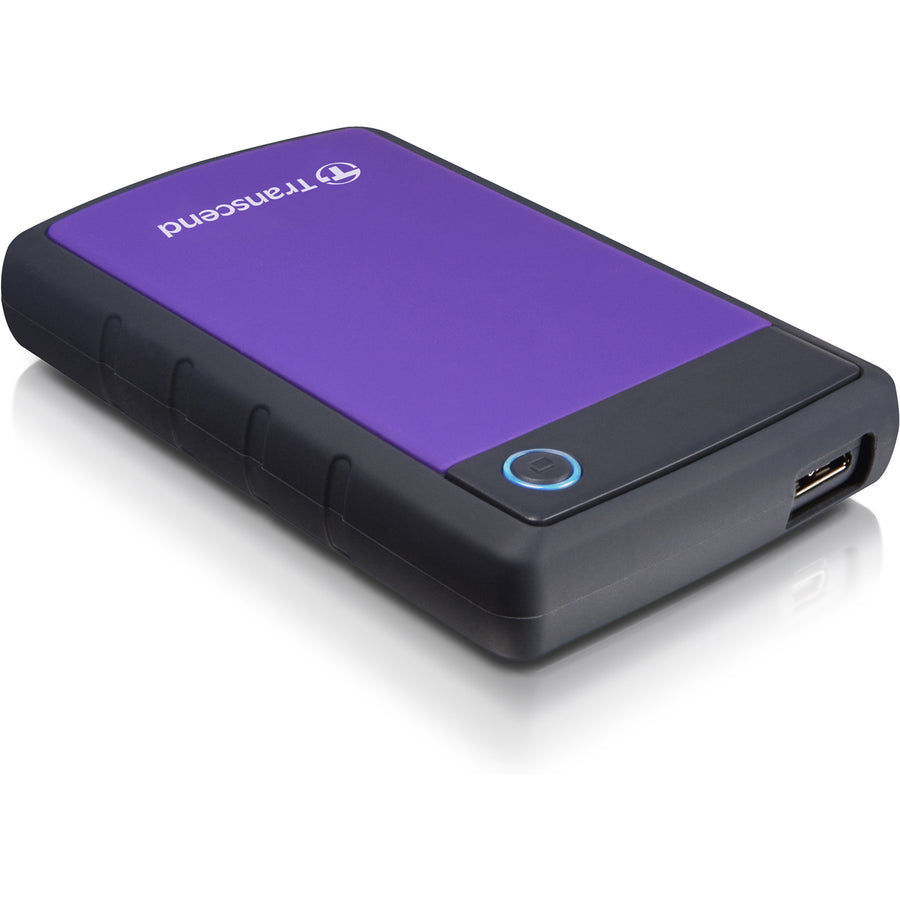 Transcend StoreJet 25H3 4TB Portable External HDD - Purple