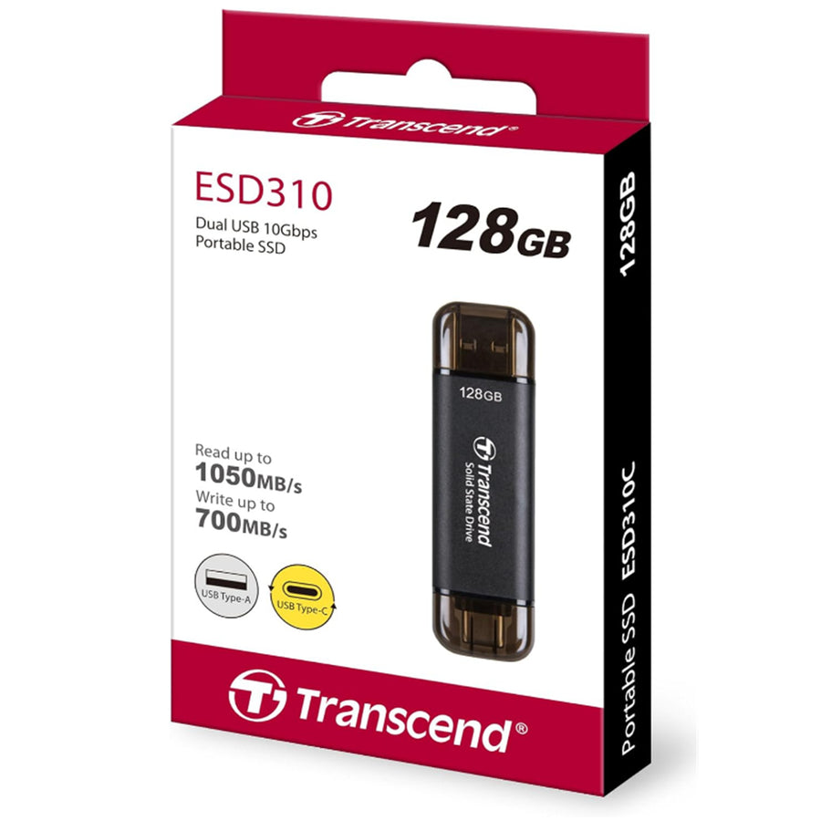 Transcend  ESD310C 128GB Portable External SSD