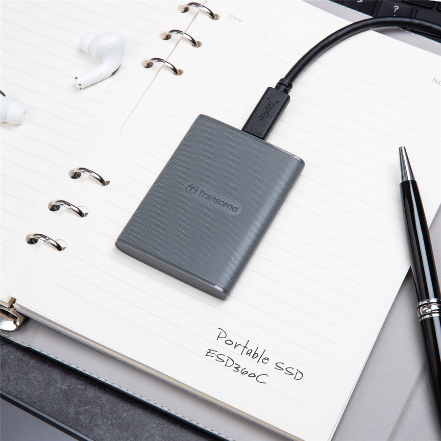 Transcend  ESD360C 1TB USB-C 20Gbps Portable External SSD