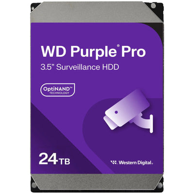 Western Digital WD241PURP - WD Purple Pro 24TB SATA 3.5" 7200RPM 512MB Surveillance HDD