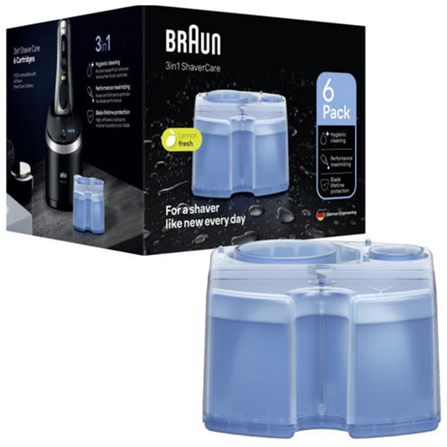 Braun  CCR6  Clean & Charge Refills - 6 Pack