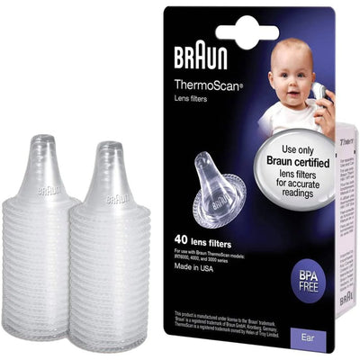 Braun  LF40  40pcs Replacement Lens Filters