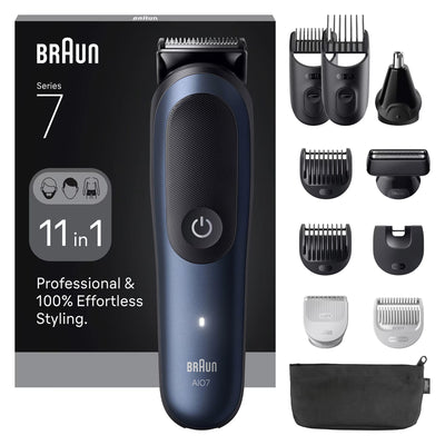 Braun Series 7 AIO7540 13 in1 Grooming Kit 120-min cordless runtime