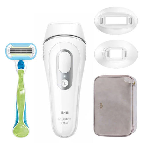 Braun Silk Expert Pro 3 for Women and Men IPL Hair Removal System