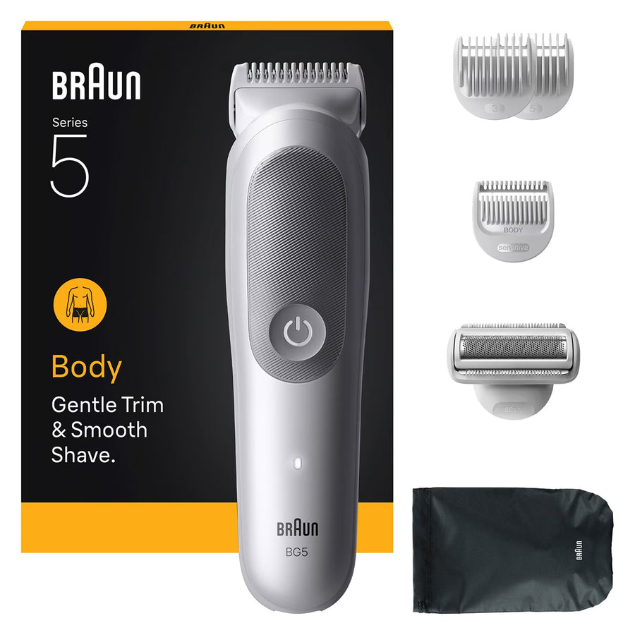 Braun Series 5 BG5550  Body Groomer Gentle & easy trim, Gentle even on sensitive areas,