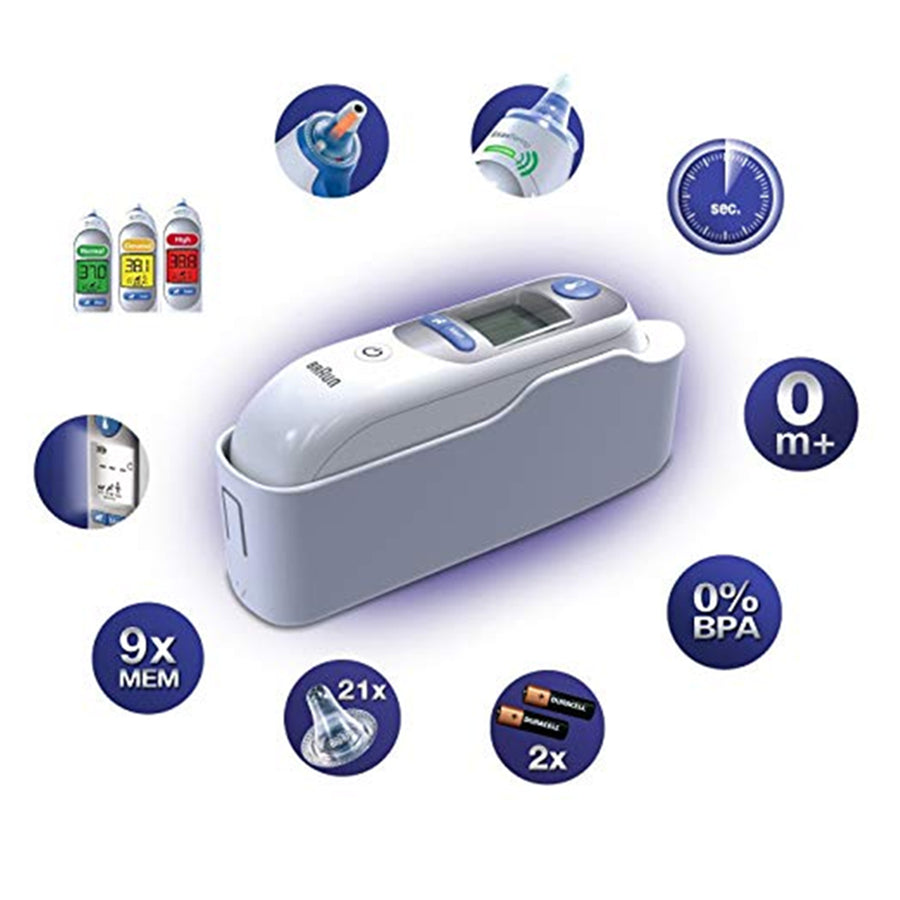 Braun Thermoscan 7 IRT6520 Age Precision Ear Thermometer
