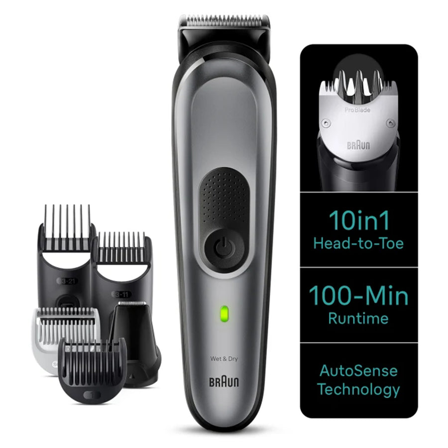 Braun  MGK7420  10-in-1 Style Kit for Beard / Body / Hair