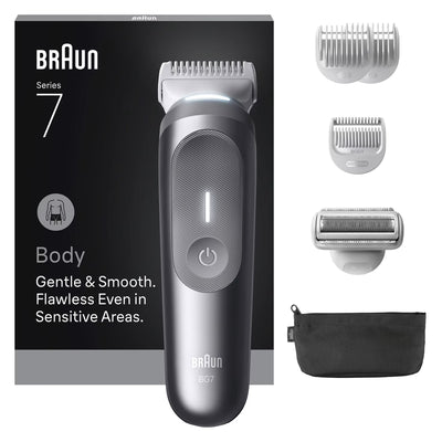 Braun Series 7 BG7550  Body Groomer Ultimate gentleness, Smooth shave and skin comfort